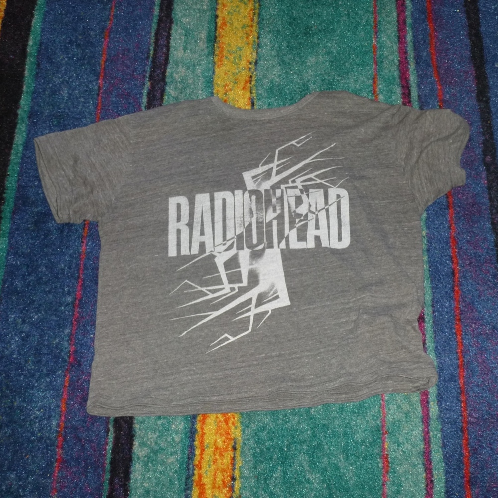 Radiohead King of Limbs shirt. Altered.